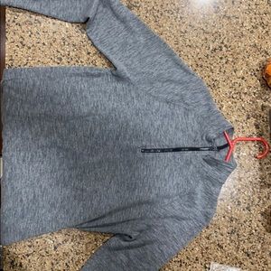 Gray pull over